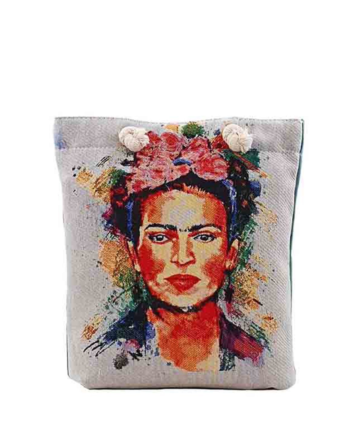 Frd Desenli Goblen Dokuma Heybe Çanta