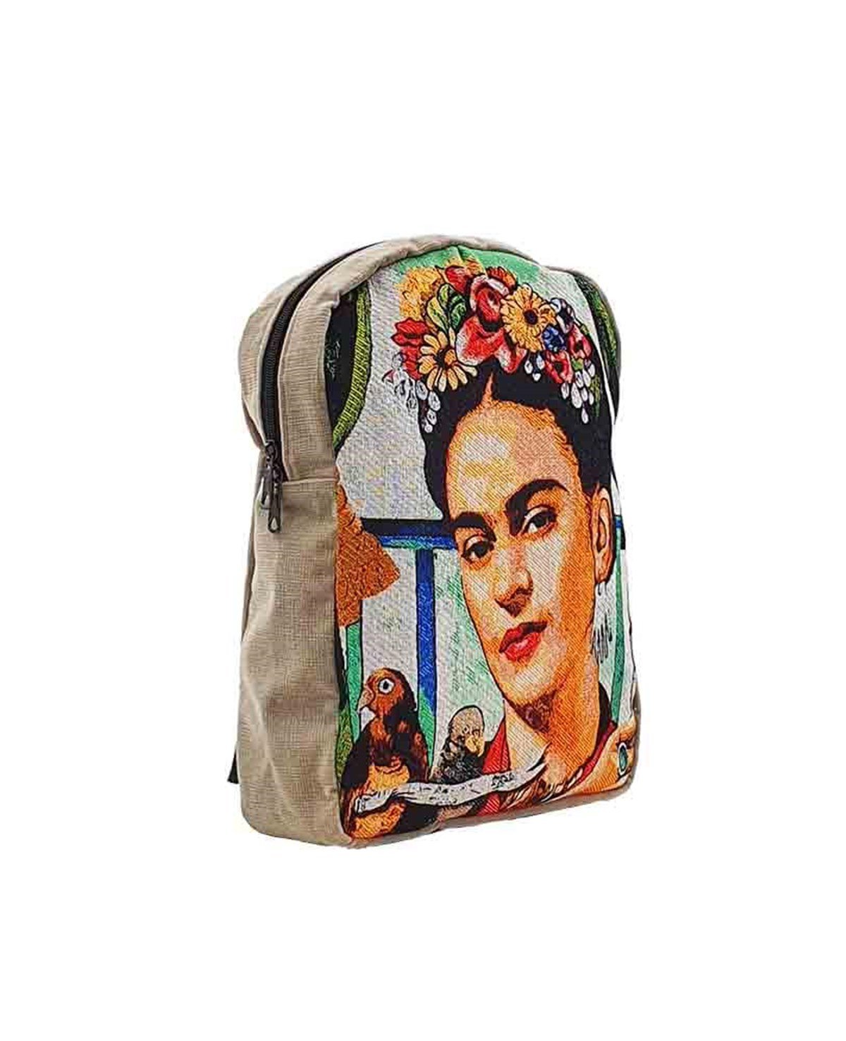Frda Desenli Goblen Dokuma Sırt Çantası