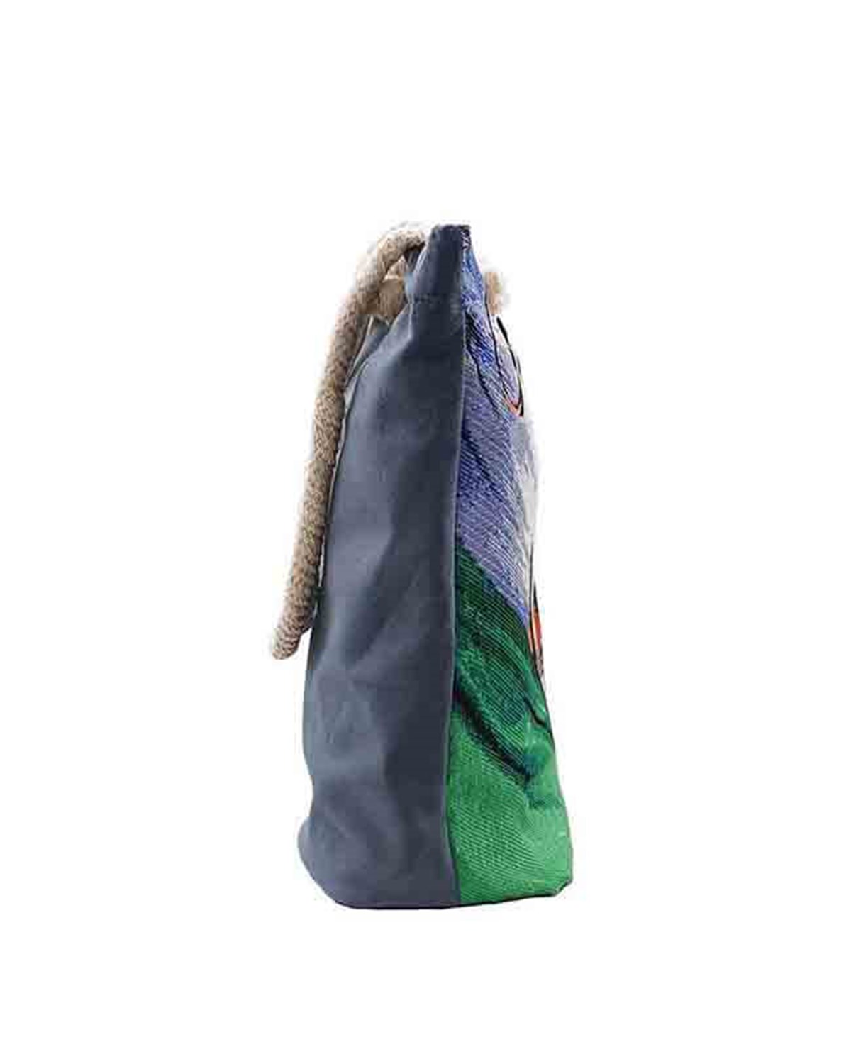 Galata Kulesi Görselli Dokuma Goblen Heybe Çanta