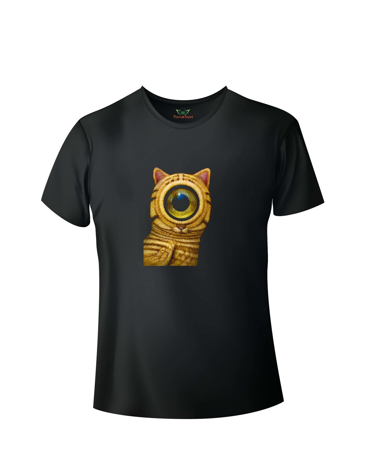 Gözünü Aç Baskılı Basic Tshirt