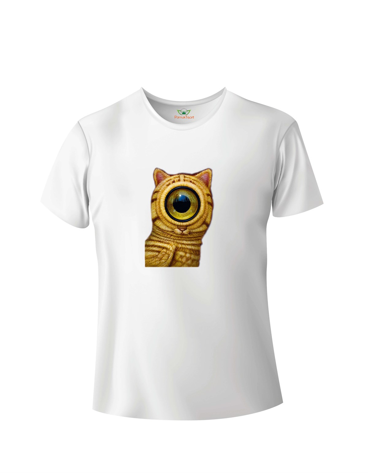 Gözünü Aç Baskılı Basic Tshirt