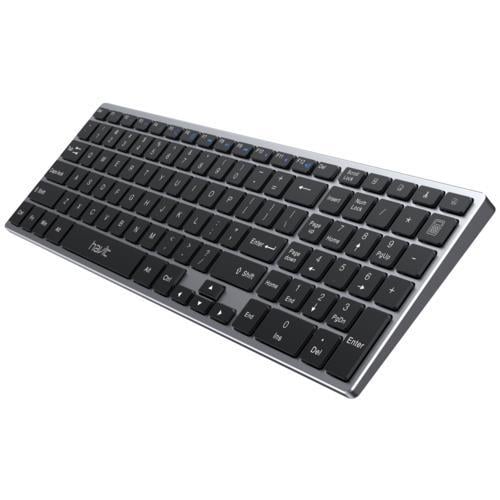 Havit KB263BT Kablosuz Bluetooth Klavye Uzay Grisi Teknobutik.com'da