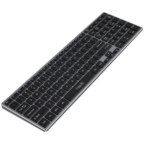 Havit KB263BT Kablosuz Bluetooth Klavye Uzay Grisi Teknobutik.com'da