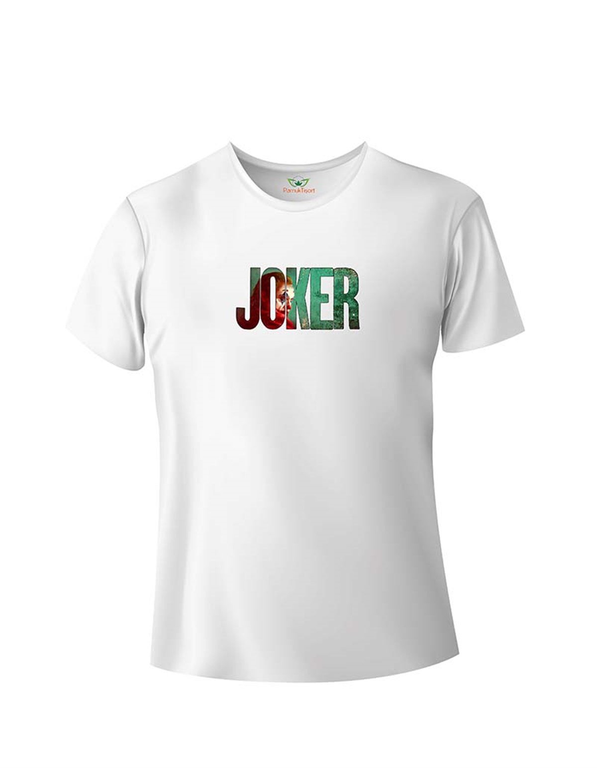 Joker Yazı Baskılı Basic Tshirt