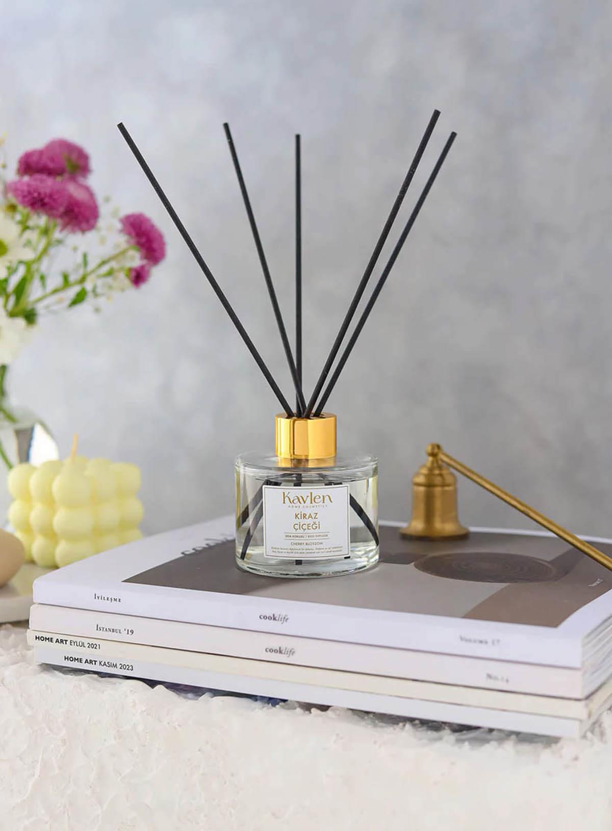 Kavlen Kiraz Çiçeği Çubuklu Oda Kokusu 120ml Teknobutik.com'da