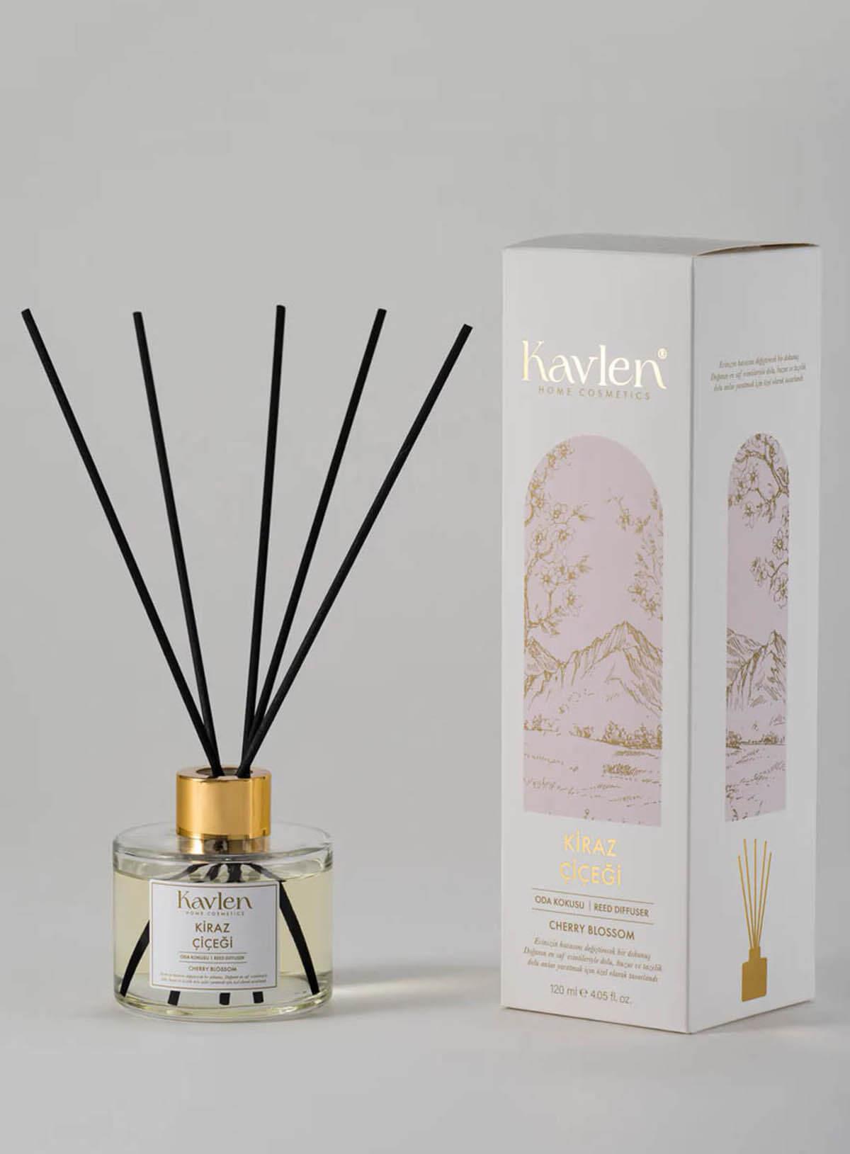 Kavlen Kiraz Çiçeği Çubuklu Oda Kokusu 120ml Teknobutik.com'da