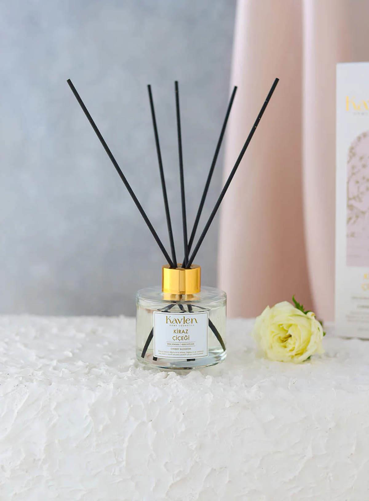 Kavlen Kiraz Çiçeği Çubuklu Oda Kokusu 120ml Teknobutik.com'da