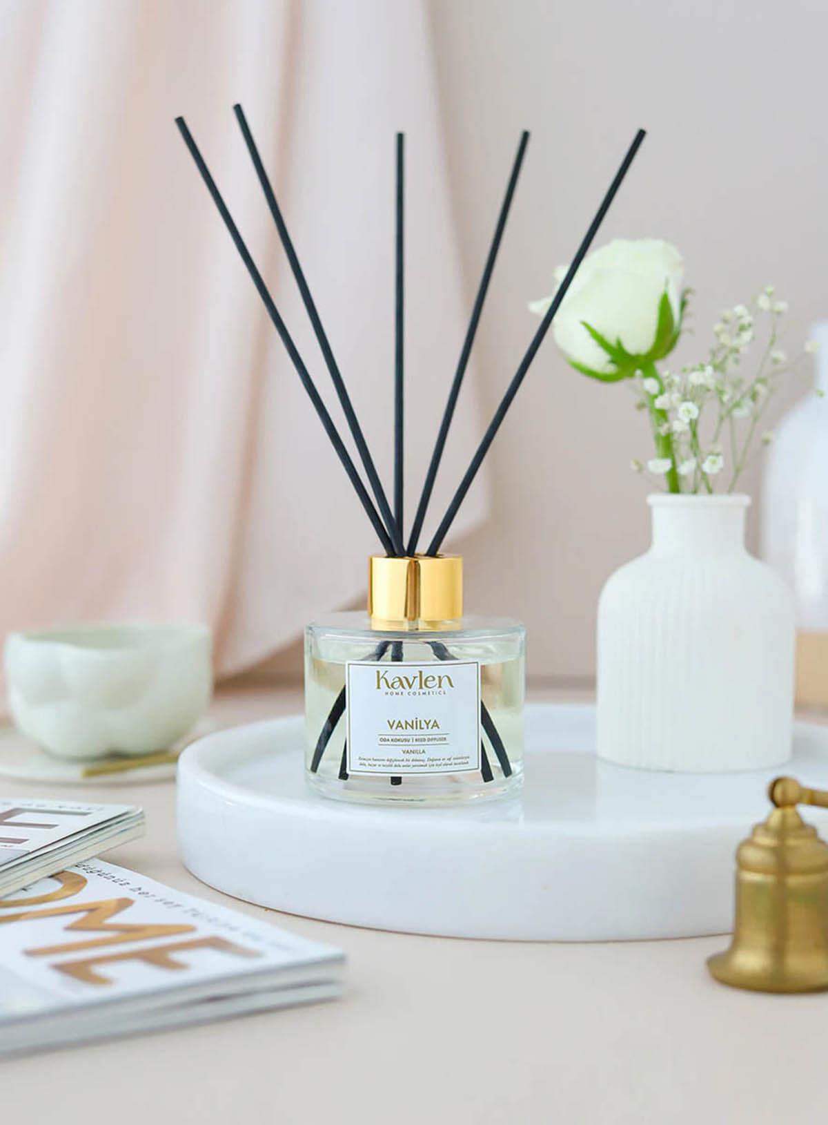 Kavlen Vanilya Çubuklu Oda Kokusu 120ml Teknobutik.com'da