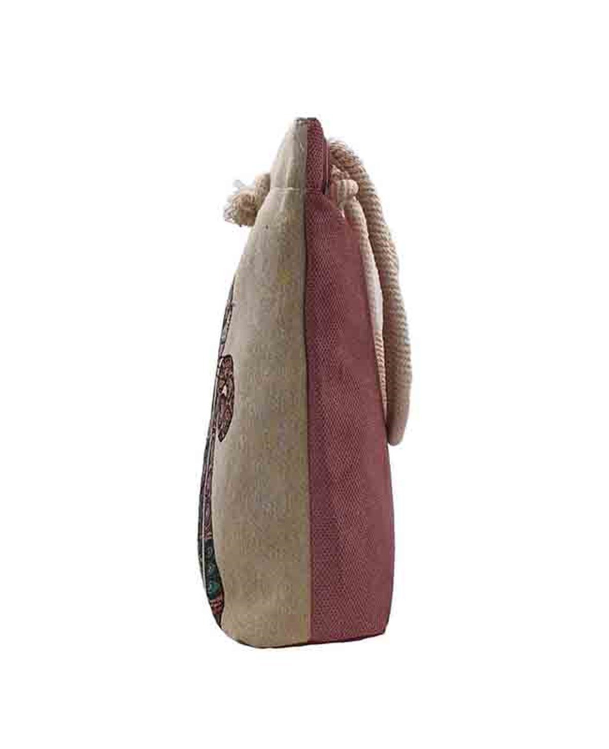 Kedi Desenli Goblen Dokuma Heybe Çanta