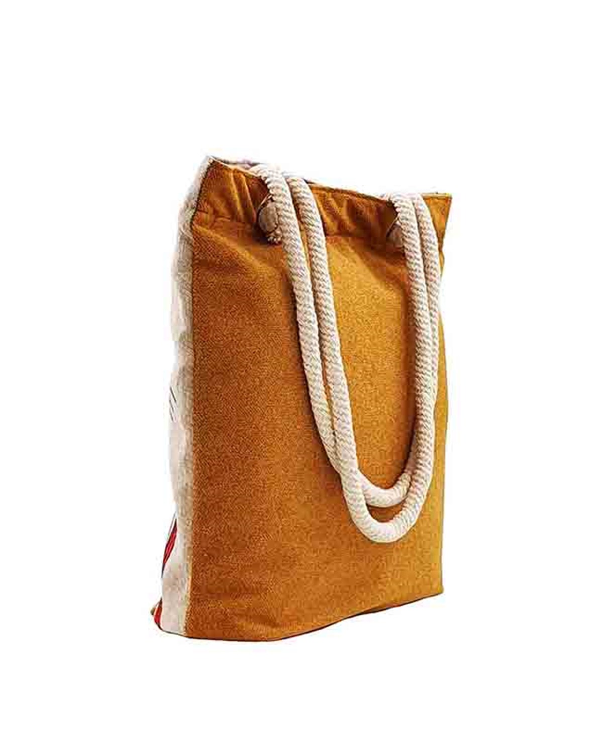 Kedi Desenli Mandala Goblen Dokuma Heybe Çanta