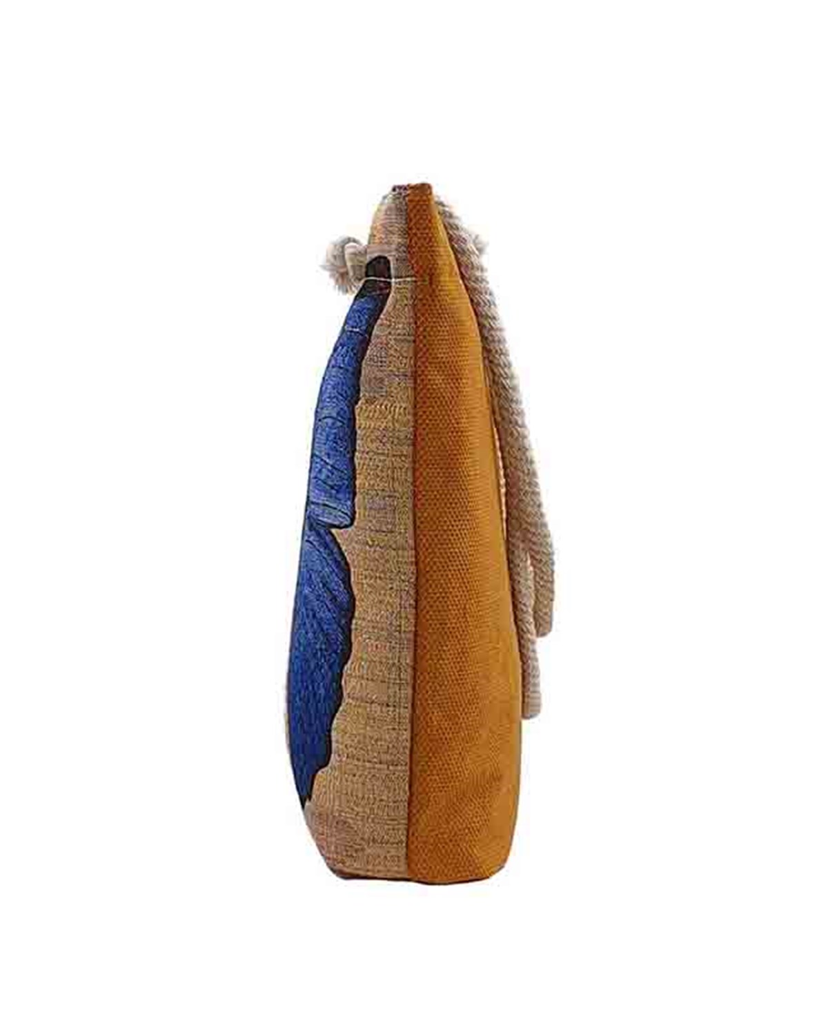 Kelebek Desenli Goblen Dokuma Heybe Çanta