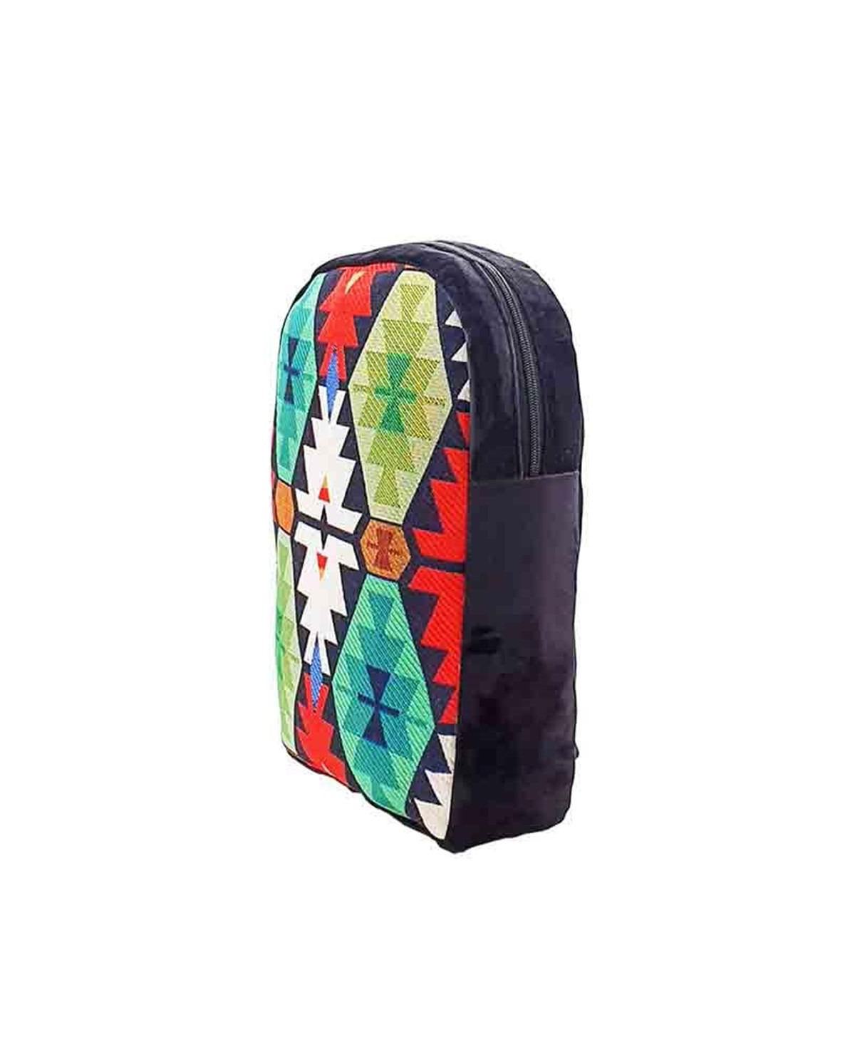 Kilim Desenli Goblen Dokuma Sırt Çantası