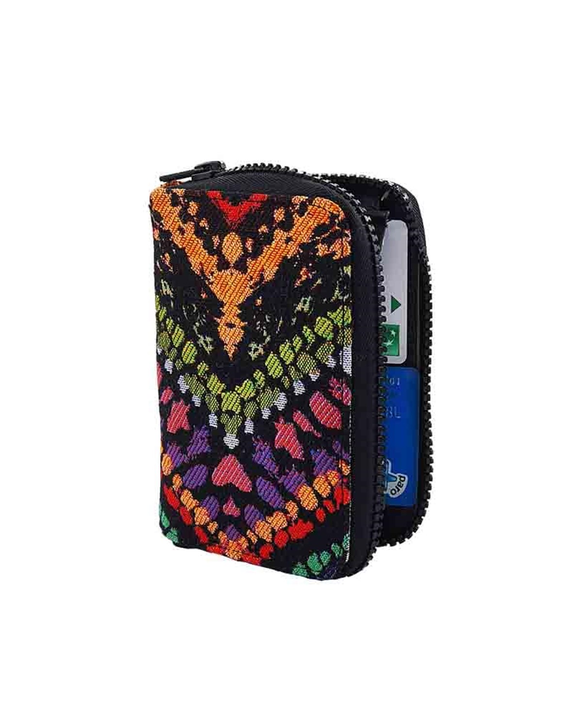 Klim Motifli Çok Amaçlı Dokuma Para Cüzdanı