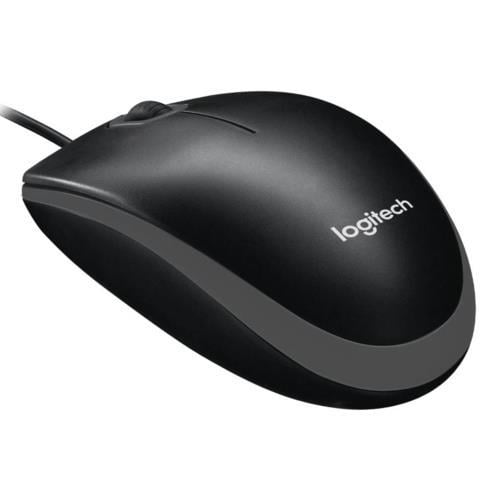 Logitech B100 Optik USB Mouse Siyah 910-003357 Teknobutik.com'da