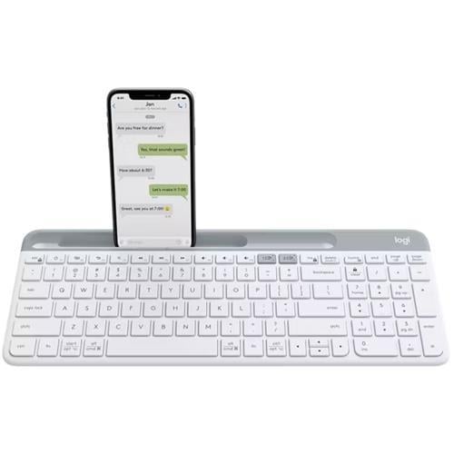 Logitech K580 Bluetooth Klavye Beyaz 920-010625 Teknobutik.com'da