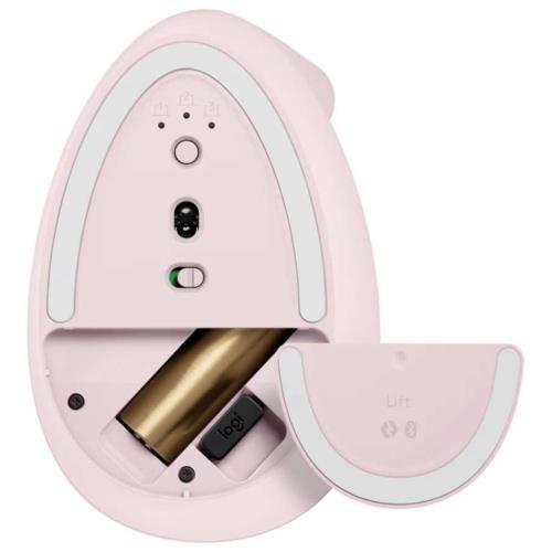 Logitech Lift Kablosuz Ergonomik Mouse Rose 910-006478 Teknobutik.com'da