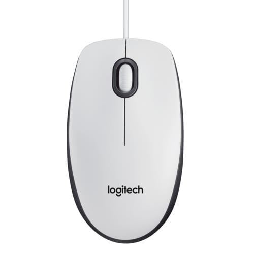Logitech M100 Usb Mouse Beyaz 910-006764 Teknobutik.com'da