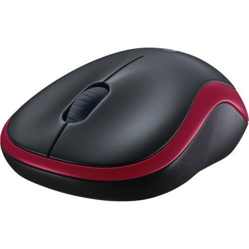 Logitech M185 Kablosuz Mouse Kırmızı 910-002237 Teknobutik.com'da