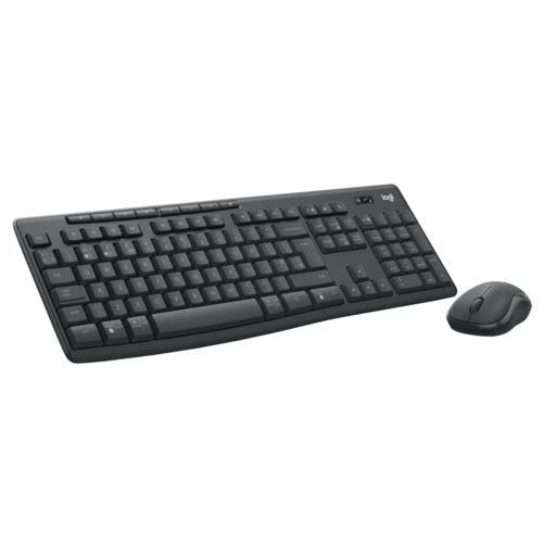 Logitech MK370 Kurumsal Klavye Mouse Set Kablosuz Siyah 920-012074 Teknobutik.com'da