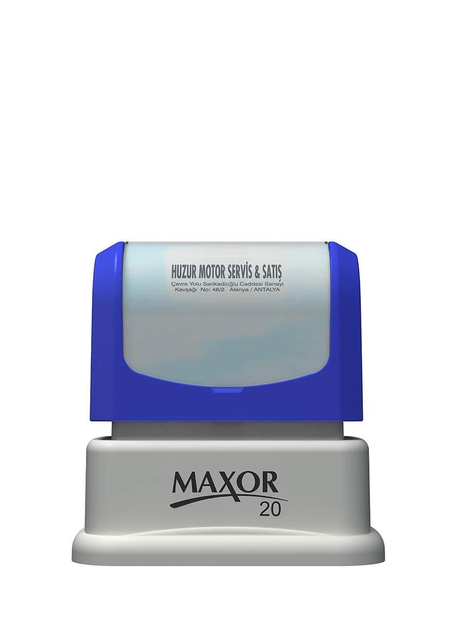 Maxor K-20 17x33 Flash Sistem Kendinden Mürekkepli Kaşe Teknobutik.com'da