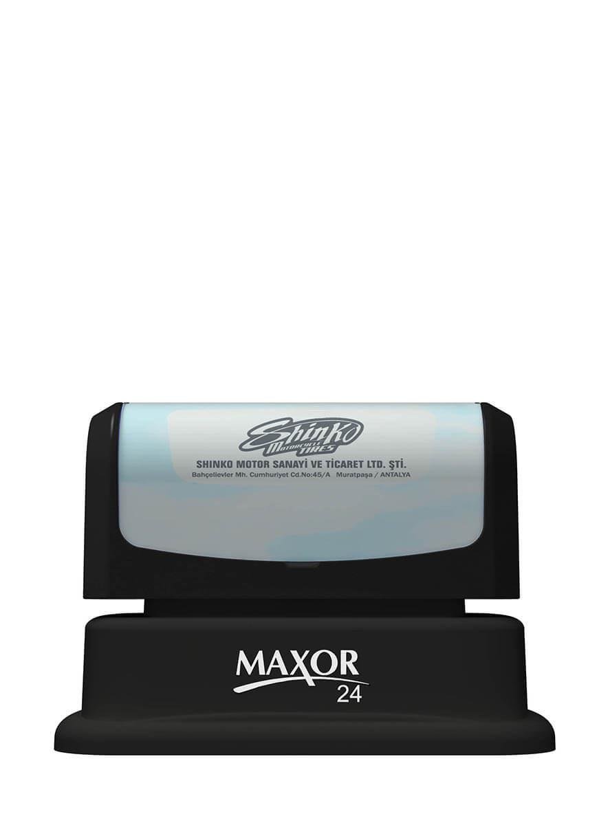 Maxor K-24 17x55 Flash Sistem Kendinden Mürekkepli Kaşe Teknobutik.com'da