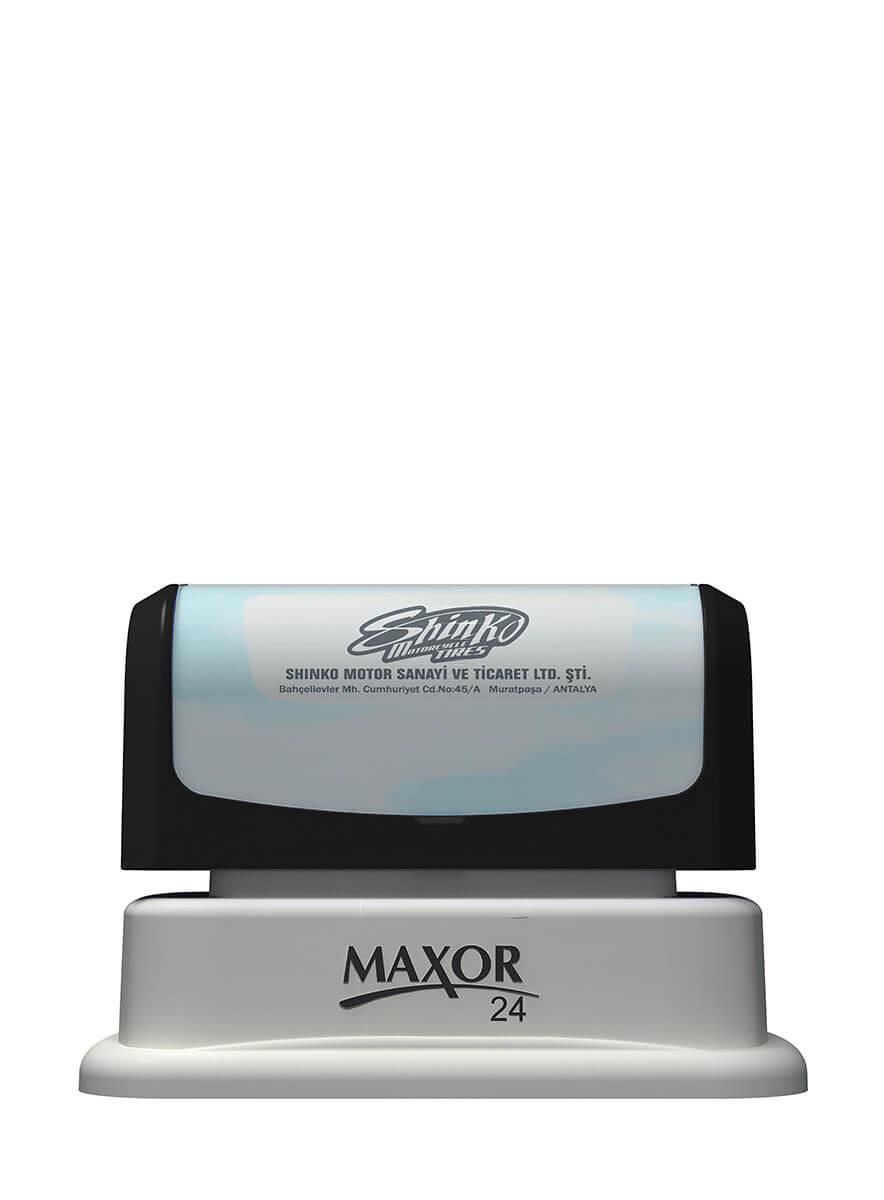 Maxor K-24 17x55 Flash Sistem Kendinden Mürekkepli Kaşe Teknobutik.com'da