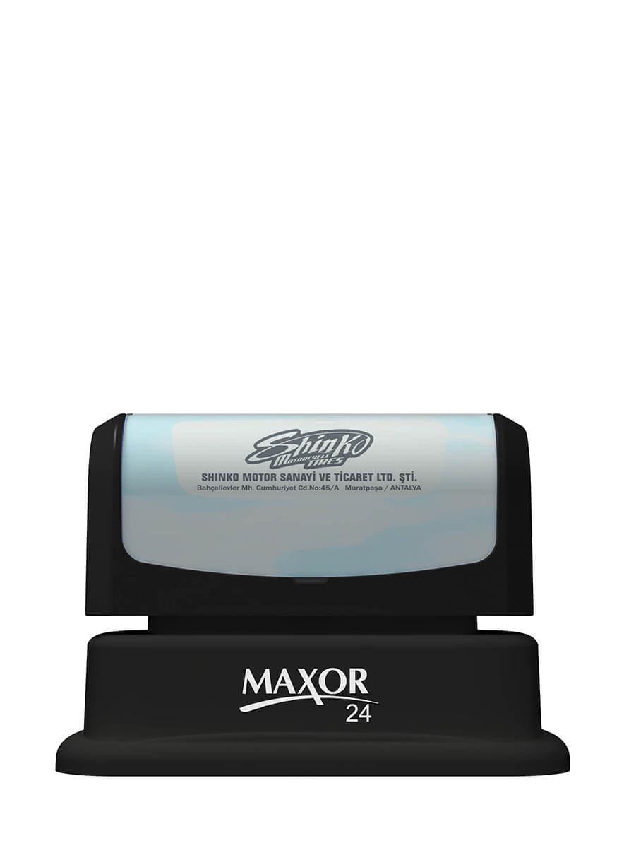 Maxor K-24 17x55 Flash Sistem Kendinden Mürekkepli Kaşe Teknobutik.com'da