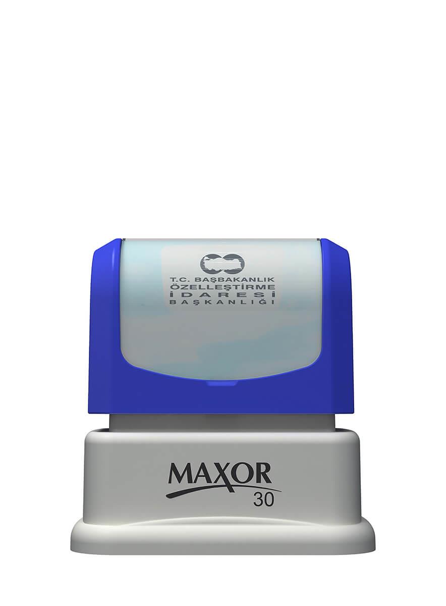 Maxor K-30 22x33 Flash Sistem Kendinden Mürekkepli Kaşe Teknobutik.com'da