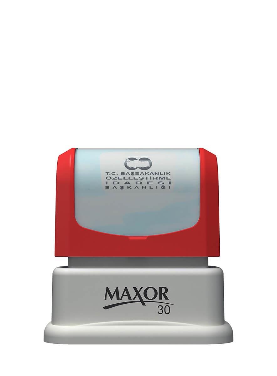 Maxor K-30 22x33 Flash Sistem Kendinden Mürekkepli Kaşe Teknobutik.com'da