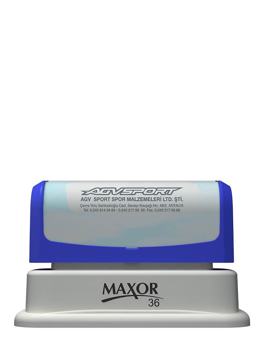 Maxor K-36 22x67 Falsh Sistem Kendinden Mürekkepli Kaşe Teknobutik.com'da