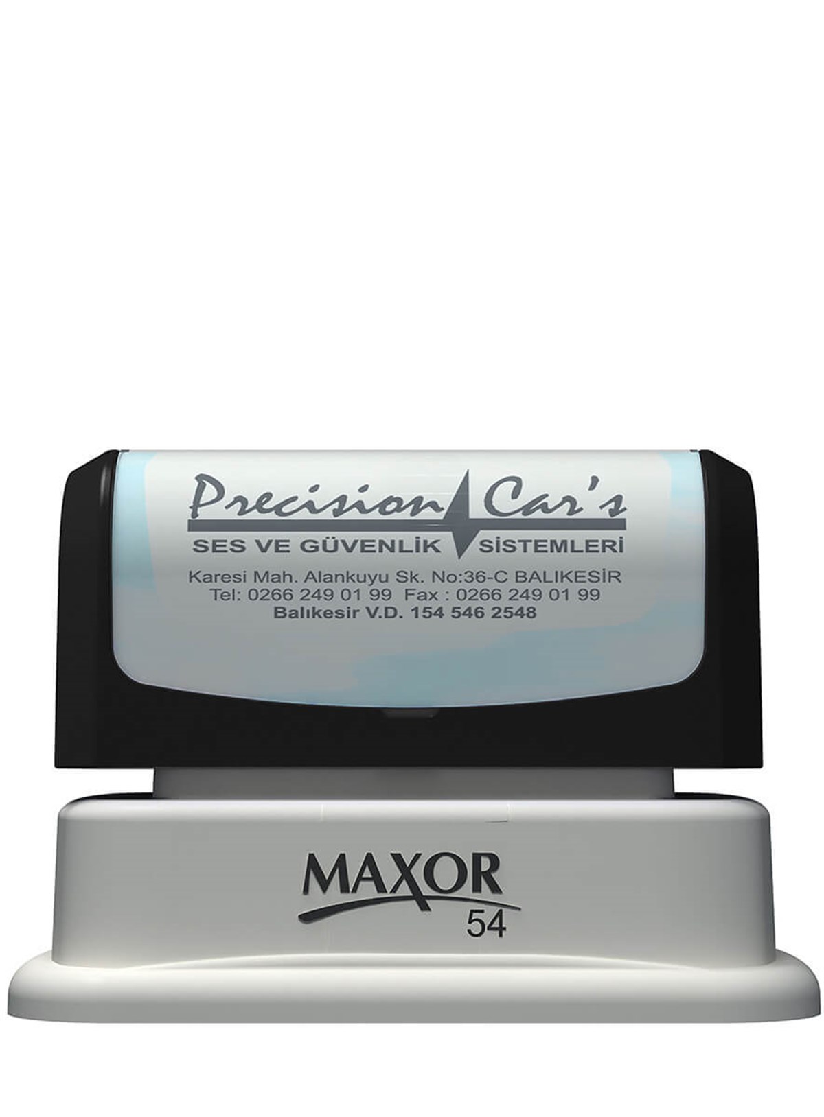 Maxor K-54 33x67 Kendinden Mürekkepli Kaşe Teknobutik.com'da