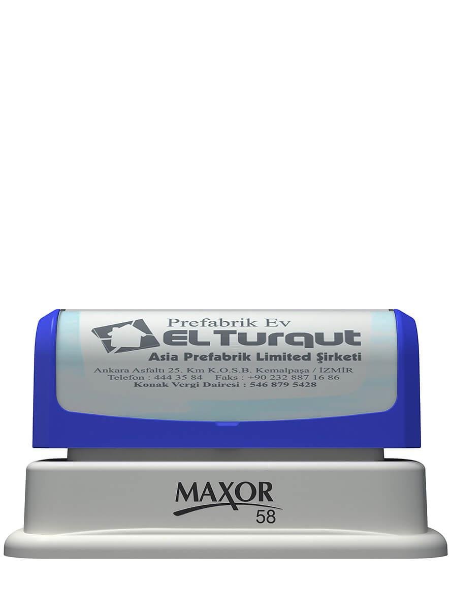 Maxor K-58 43x55 Kendinden Mürekkepli Kaşe Teknobutik.com'da