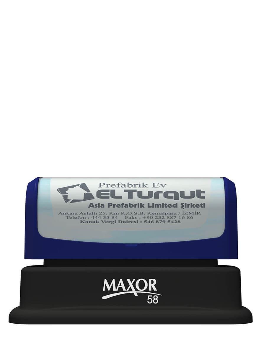 Maxor K-58 43x55 Kendinden Mürekkepli Kaşe Teknobutik.com'da