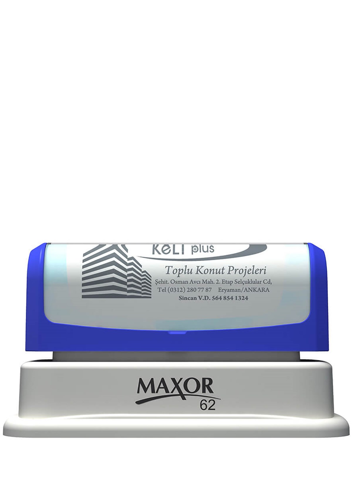 Maxor K-62 43x78 Kendinden Mürekkepli Kaşe Teknobutik.com'da
