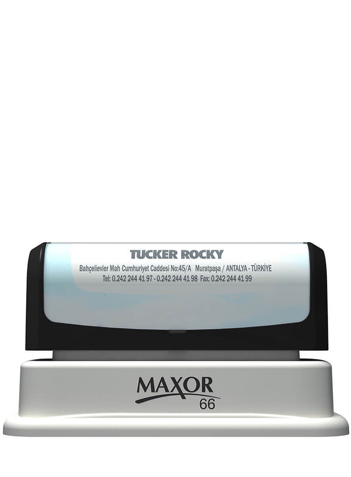 Maxor K-66 55x78 Kendinden Mürekkepli Kaşe Teknobutik.com'da