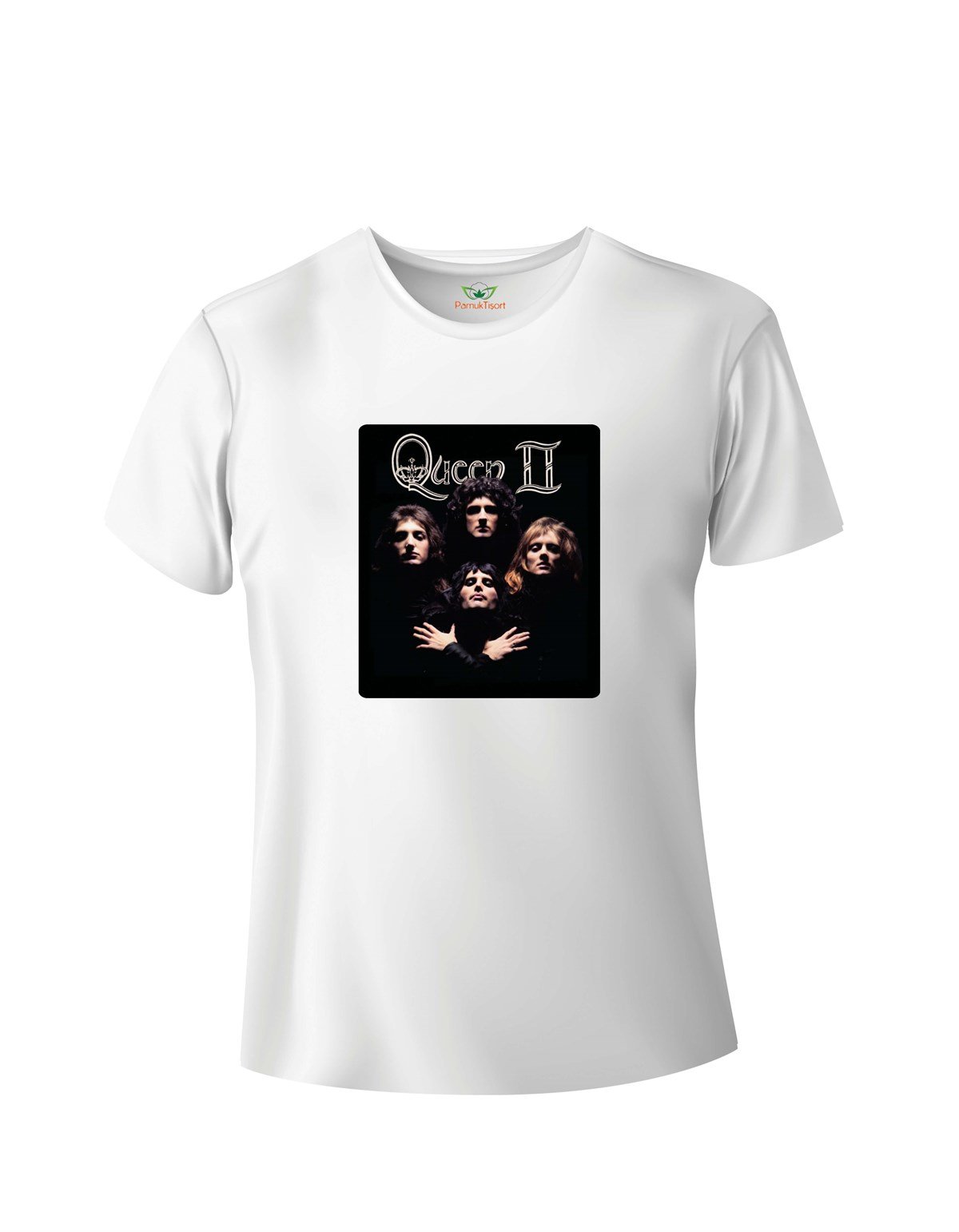 MüzikQuen Baskılı Basic Tshirt