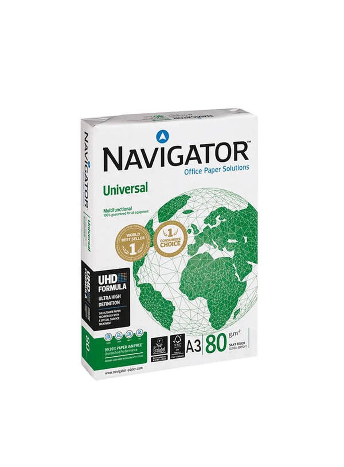 Navigator Universal Uhd 80 Gsm A3 Fotokopi Kağıdı 1Pk 500 Adet Teknobutik.com'da