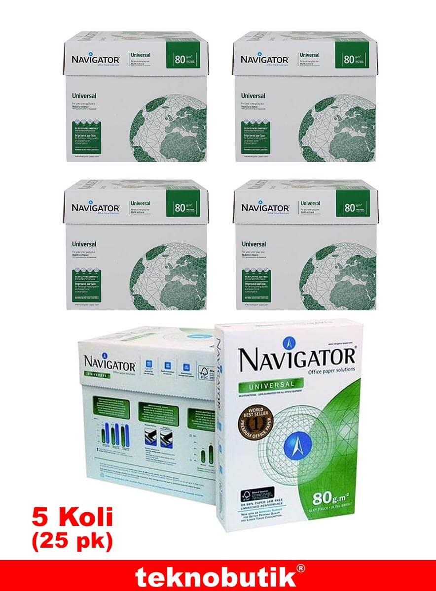 Navigator Universal Uhd 80 Gsm A4 Fotokopi Kağıdı 5 Koli (25 Paket) Teknobutik.com'da