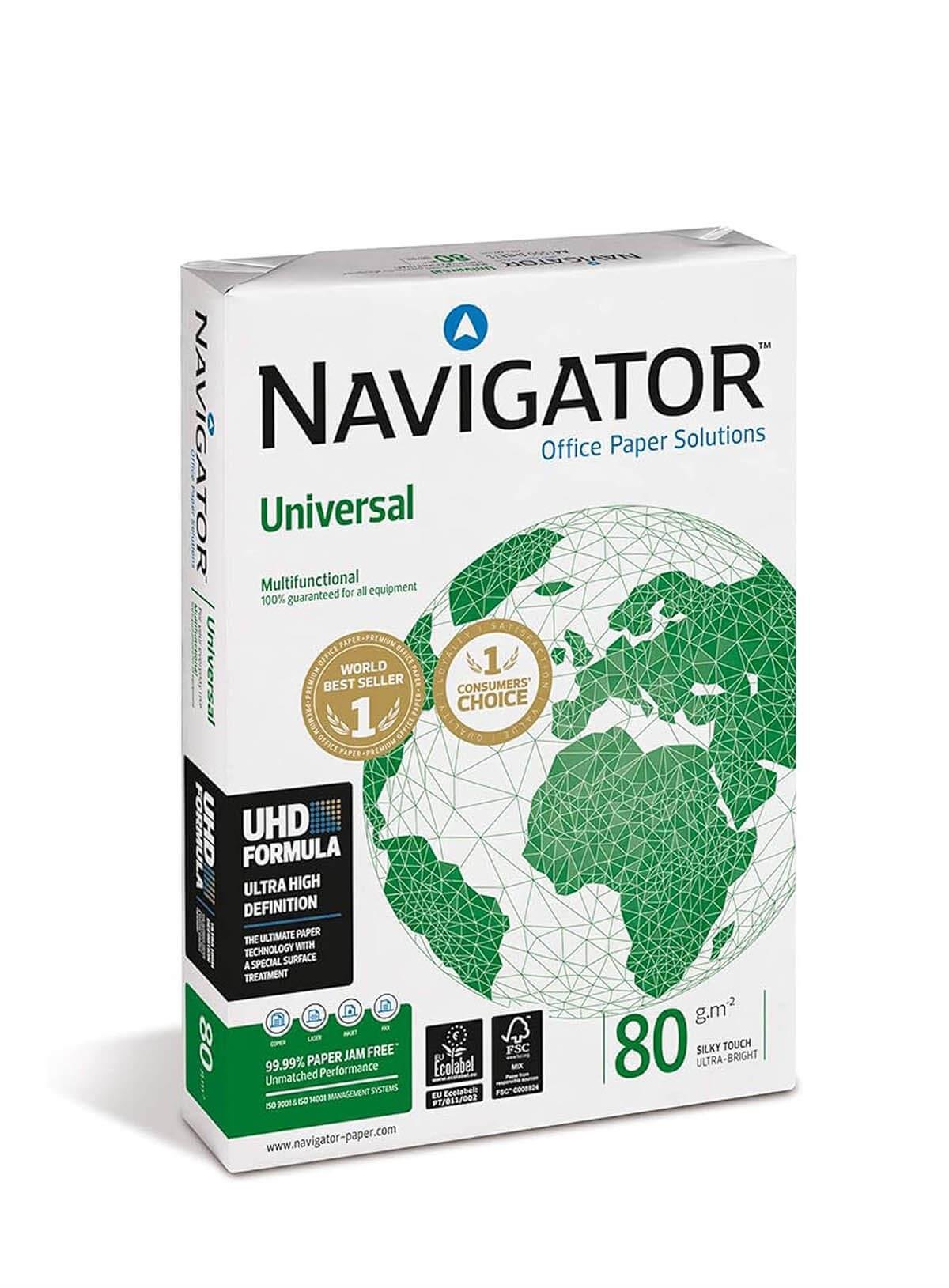 Navigator Universal Uhd 80 Gsm A4 Fotokopi Kağıdı 2,500 Adet Teknobutik.com'da