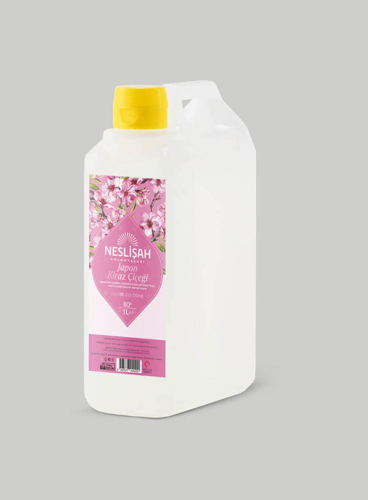 Neslişah 80 Derece Japon Kiraz Çiçeği Kolonyası 1000ml Teknobutik.com'da