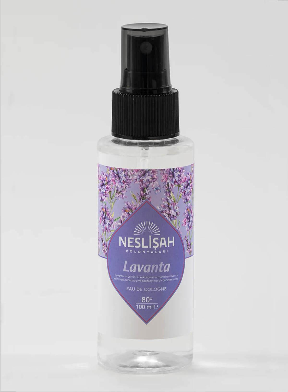 Neslişah Fıs Fıs'lı 80 Derece Lavanta Kolonyası 100ml Teknobutik.com'da