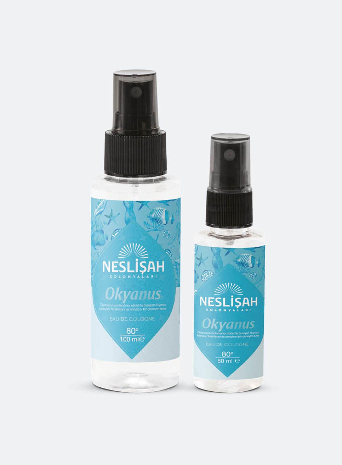 Neslişah Fıs Fıs'lı 80 Derece Okyanus Kolonyası 50ml Teknobutik.com'da