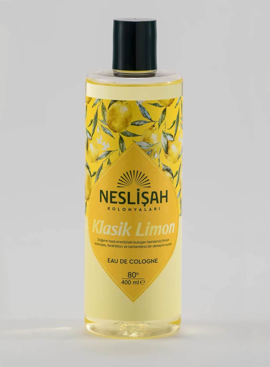 Neslişah Klasik 80 Derece Limon Kolonyası 400ml Teknobutik.com'da