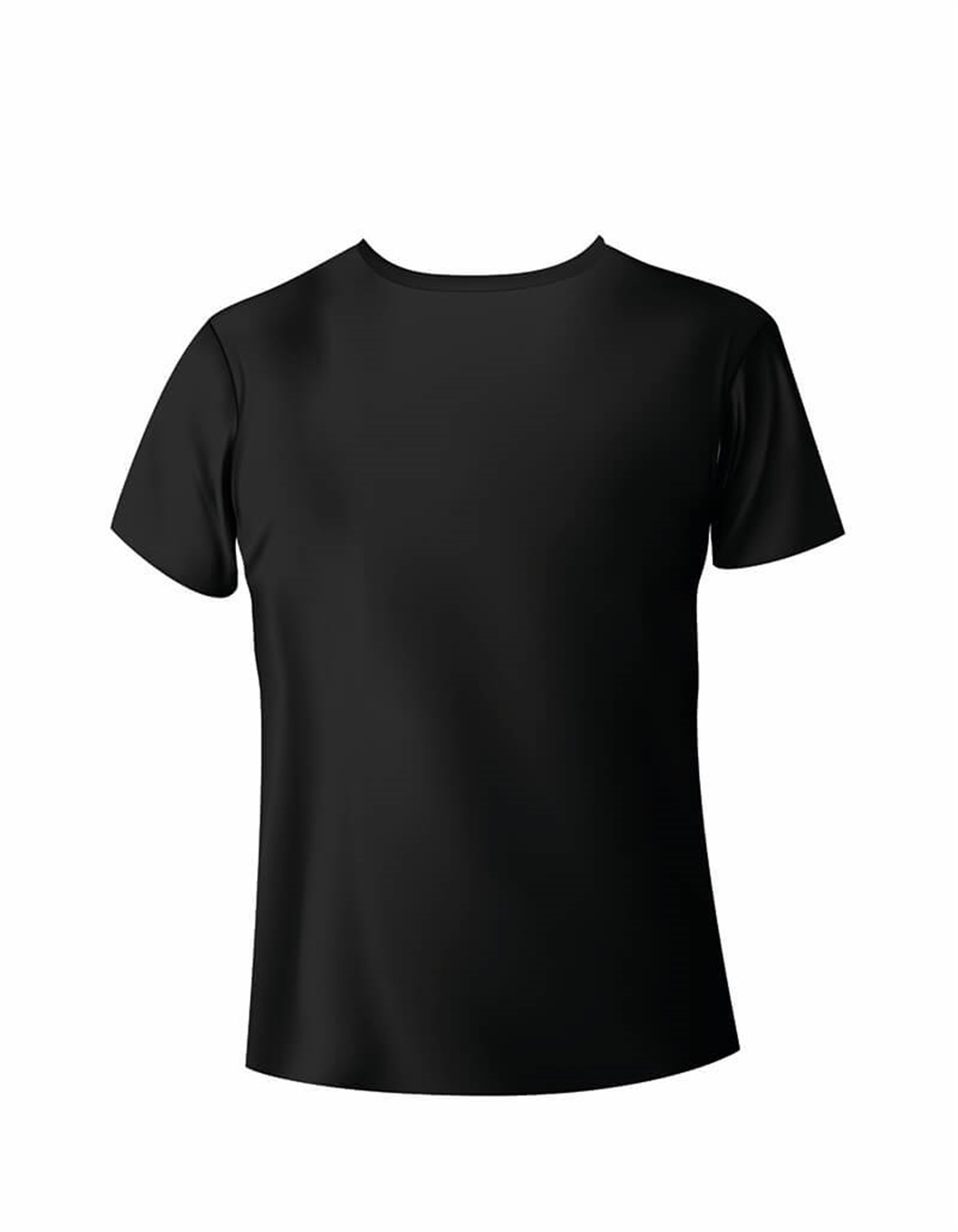 Newyork Baskılı Slim (Dar Kalıp) Siyah Bisiklet Yaka T-shirt