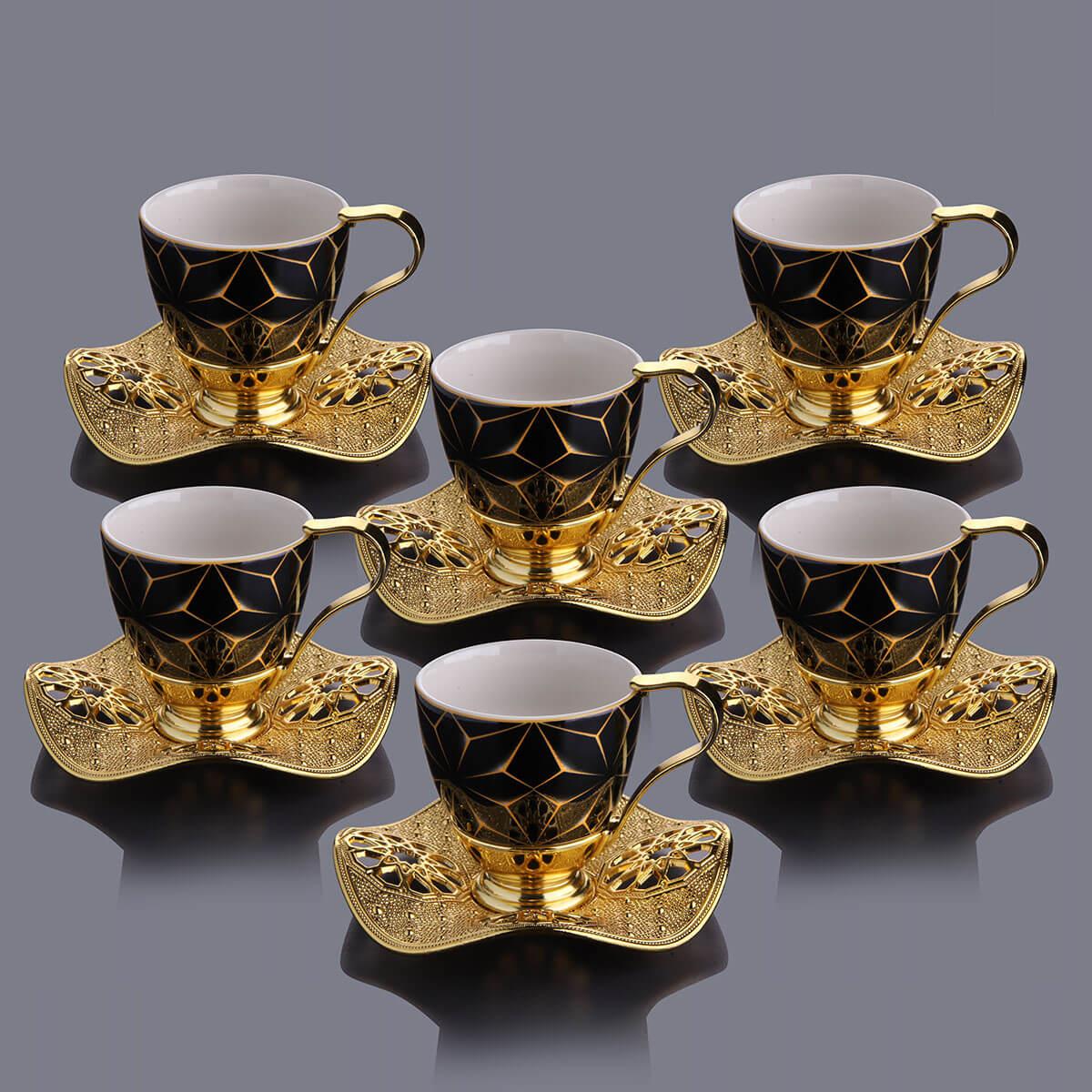 Nisa Galaksi Kahve Seti-Gold Teknobutik.com'da