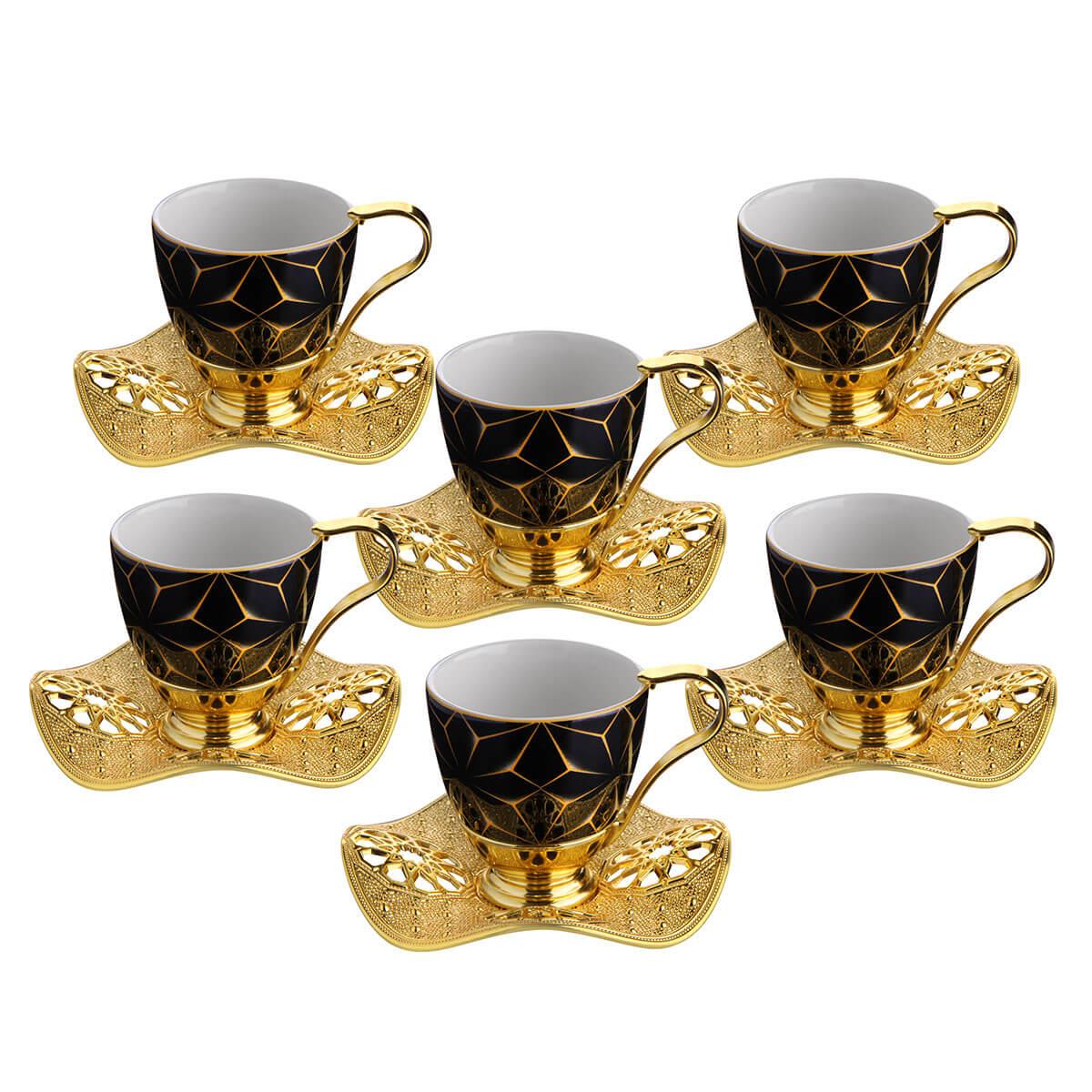 Nisa Galaksi Kahve Seti-Gold Teknobutik.com'da