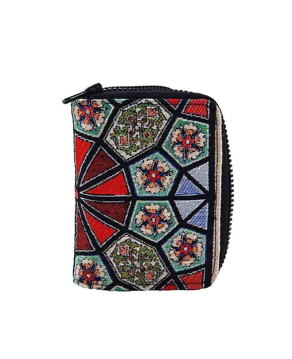 Osmanlı Kilim Desenli Çok Amaçlı Para Cüzdanı