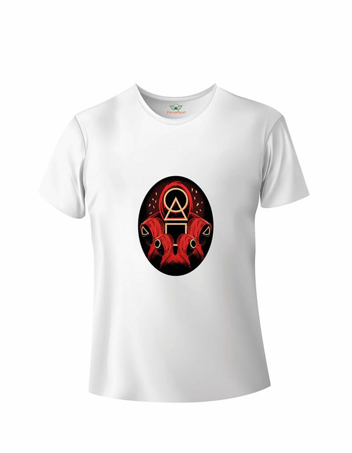 S-Game Askerler Baskı Slim Fit Bisiklet Yaka T-shirt