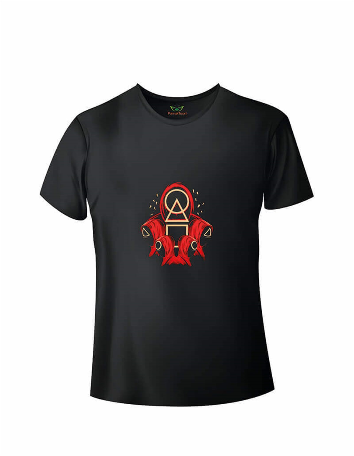 S-Game Askerler Baskı Slim Fit Bisiklet Yaka T-shirt