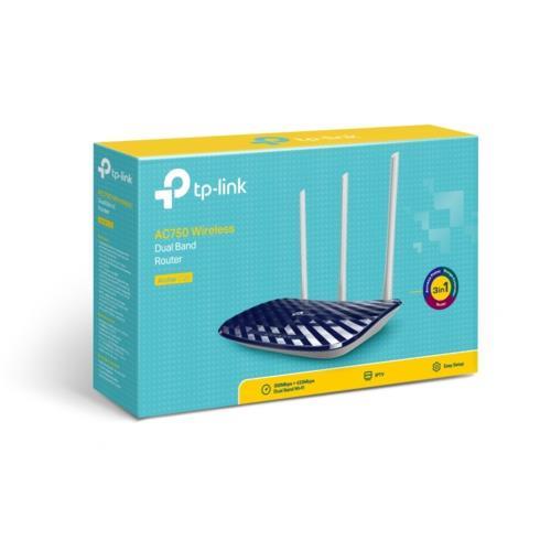 TP-Link Archer C20 AC750 Dual Band Wi-Fi Router Teknobutik.com'da